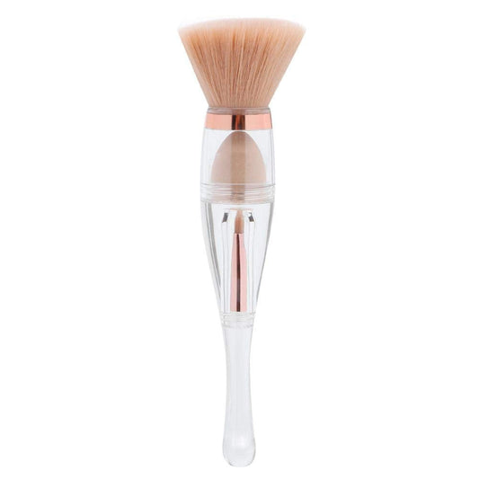 3 in 1 Portable Makeup Brush